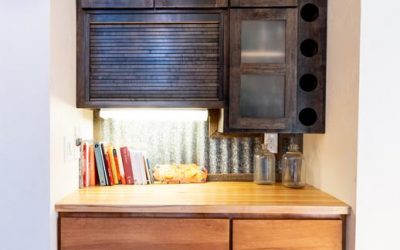 Niche Kitchen Cabinets and Wine Rack